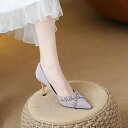 パンプス レディース ポインテッドトゥ ピンク グリッター ハイヒール 細ヒール 8cmヒール 結婚式 パーティー 二次会 謝恩会 お呼ばれ ドレス フォーマル...