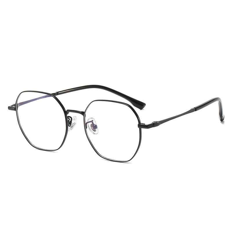 眼鏡 伊達メガネ インフルエンサー 超軽量 チタンフレーム 素顔映え レトロ ヴィンテージ 多角形 高級感 ビジネス カジュアル ブラック ゴールド シルバー ユニセックス 大人