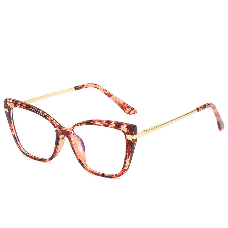 メガネ ユニセックス 男女兼用 韓国風 トレンド 個性的 TR90フレーム PCレンズ ブルーライトカット 超軽量 蝶々型 バタフライ フルリム ファッション 伊達メガネ 普段使い オフィス 近視対応