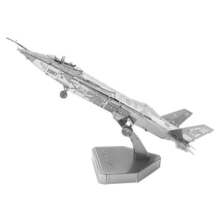 メタルパズル 大人向け ステルス戦闘機 3D 立体 組み立て式 DIY クラフト 模型 知育玩具 脳トレ 思考力..