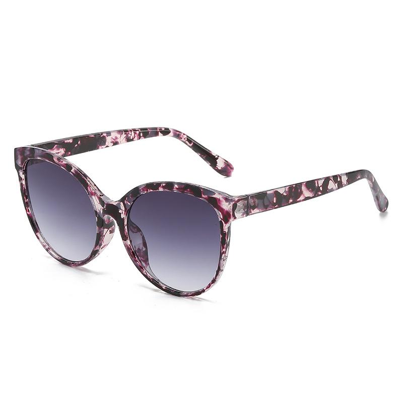 サングラス レディース オーバル UVカット UV400 フルリム PC素材 軽量 耐久性 紫外線対策 ドライブ 旅行 ビーチ リゾート おしゃれ エレガント ストリートファッション 普段使い ブラック グレー べっ甲柄 春夏
