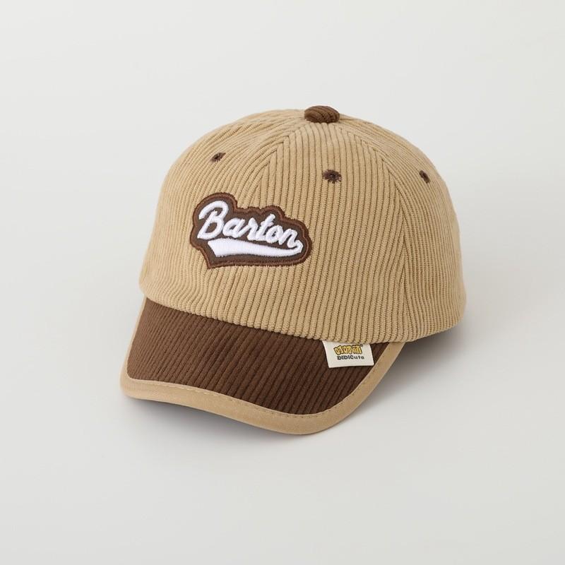 キャップ ベビー 男の子 女の子 子供 コーデュロイ ベースボールキャップ 野球帽 乳幼児向け 韓国風 保..