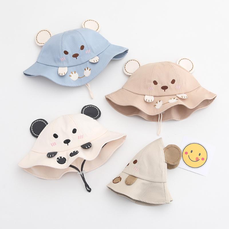 帽子 ベビー キッズ 子供 ベースボールキャップ 男の子 女の子 男女兼用 春夏 薄手 軽量 速乾 日よけ 紫外線対策 ソフトつば かわいい 綿 コットン カーキ ブルー ホワイト