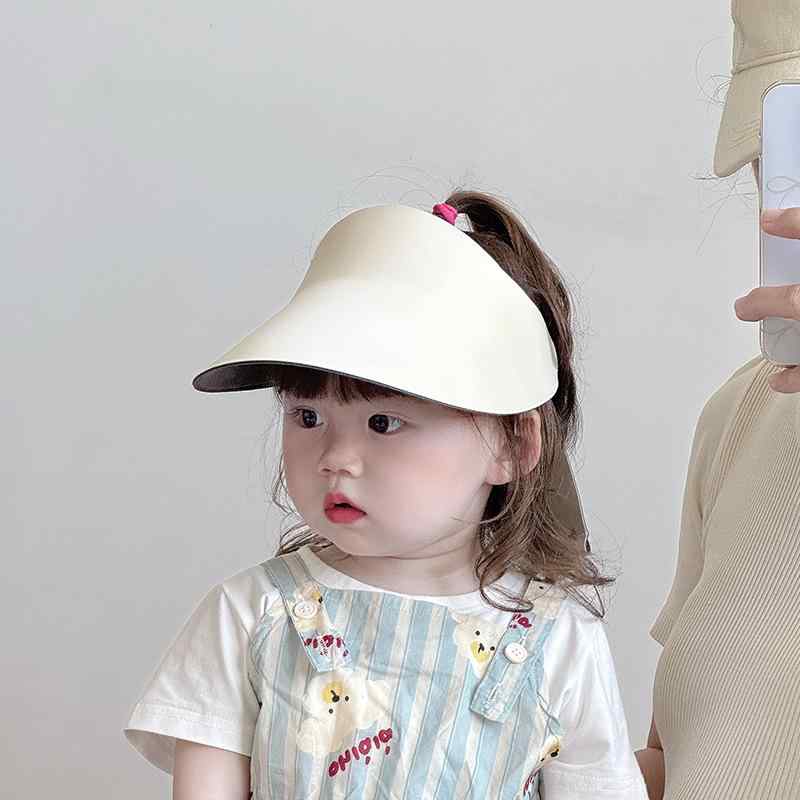 サンバイザー キッズ 子供用 親子 男の子 女の子 夏 UVカット 日よけ 紫外線対策 スポーツ つば広 ポリ..