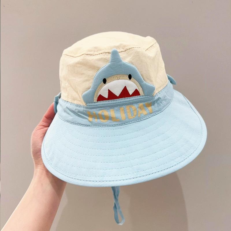 ハット キッズ 子供 男の子 女の子 ベビー 春夏 UVカット 日よけ 速乾 薄手 軽量 通気性 つば広 バケットハット サンハット アウトドア お出かけ 動物モチーフ