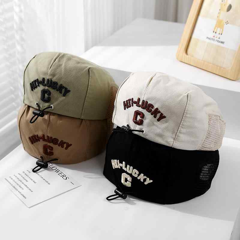 帽子 キッズ 男の子 韓国風 個性的 トレンド ハンチング帽 ベレー帽 キャスケット キャップ 春秋 UVカット 通気性 日よけ 綿混紡 カジュアル