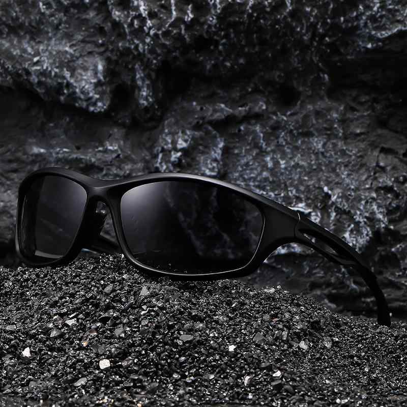 スポーツサングラス 男女兼用 アウトドア サイクリング 自転車 運転 ドライブ カラフルミラーレンズ UVカット 偏光 軽量 フルリム ポリカーボネート ビーチ レジャー