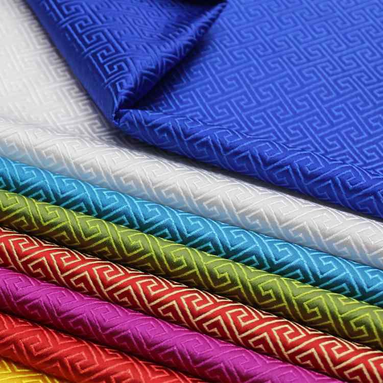 生地 中国風 レトロ 錦織り 回文 ジャカード 模様 ポリエステル 手芸 ハンドメイド 民族衣装 舞台衣装 飾り布 クッション 抱き枕 包装用 秋冬