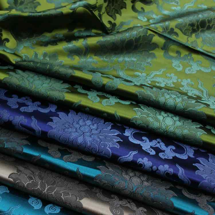 生地 中国風 チャイナドレス モンゴルローブ チベットローブ ウェディングドレス ワンピース 舞台衣装 ..