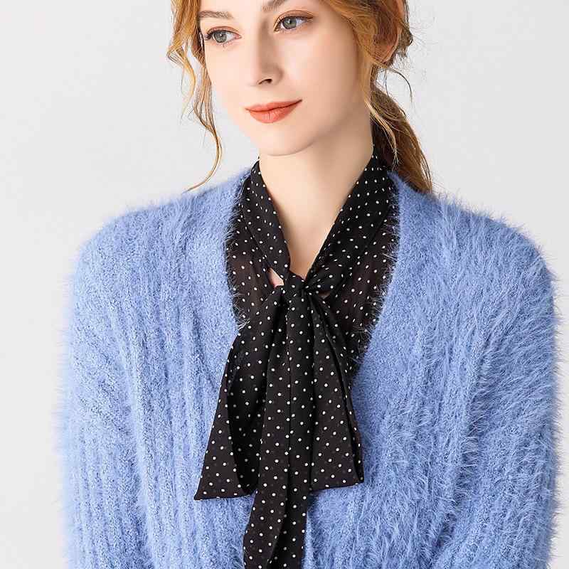 付け襟 レディース レース フリル リボン かぎ針編み クロシェ 繊細 シフォン 透かし編み エレガント かわいい ブラック 黒 ホワイト 白 フェイクカラー ブラウス 重ね着 スカートコーデ 春夏 オフィス カジュアル フェミニン