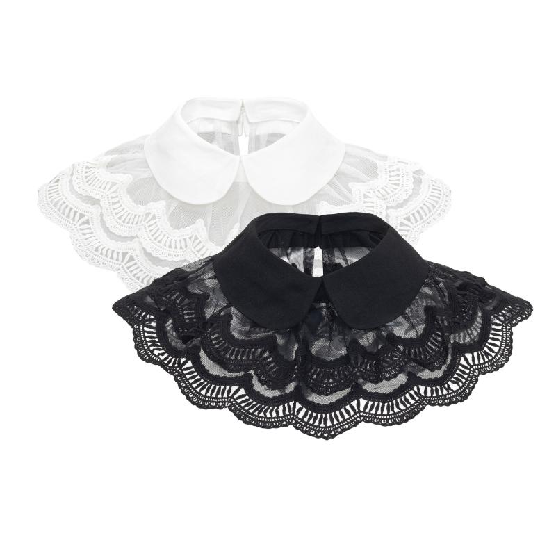 ボレロ レディース ショート丈 フレンチ レース フリル ケープ 付け襟 ショール ホワイト 上品 高級感 エレガント ロマンティック 繊細 結婚式 パーティー 羽織り シフォン 春夏