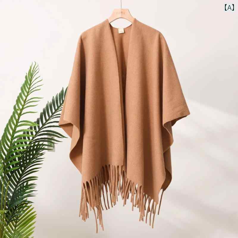 ショール レディース ロングカーディガン アウター 羽織り チェック柄 無地 切り替え 韓国ファッション..