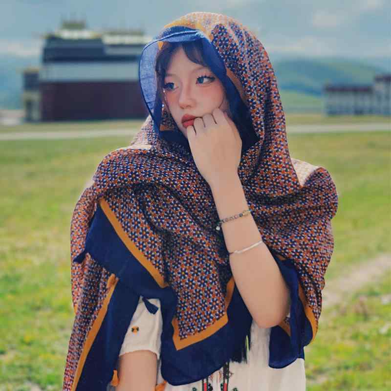 ショール レディース エスニック 民族風 大判 羽織り UVカット 日焼け対策 防寒 保温 旅行 リゾート 観..