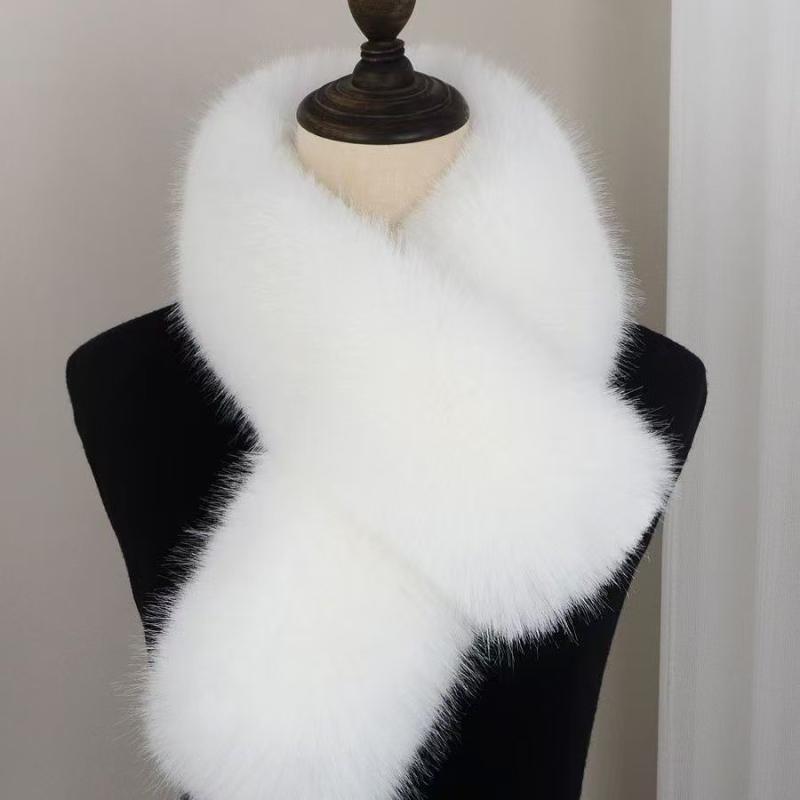 ティペット レディース フェイクファー うさぎ毛風 厚手 ふわふわ もこもこ 上品 エレガント 高級感 防..