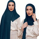 ヘッドスカーフ レディース 高品質 シルケット加工綿 ジャージー素材 シンプル かぶり 砂よけ 日よけ 防塵 吸湿速乾 接触冷感 軽量 中東風 ターバン 一体型...
