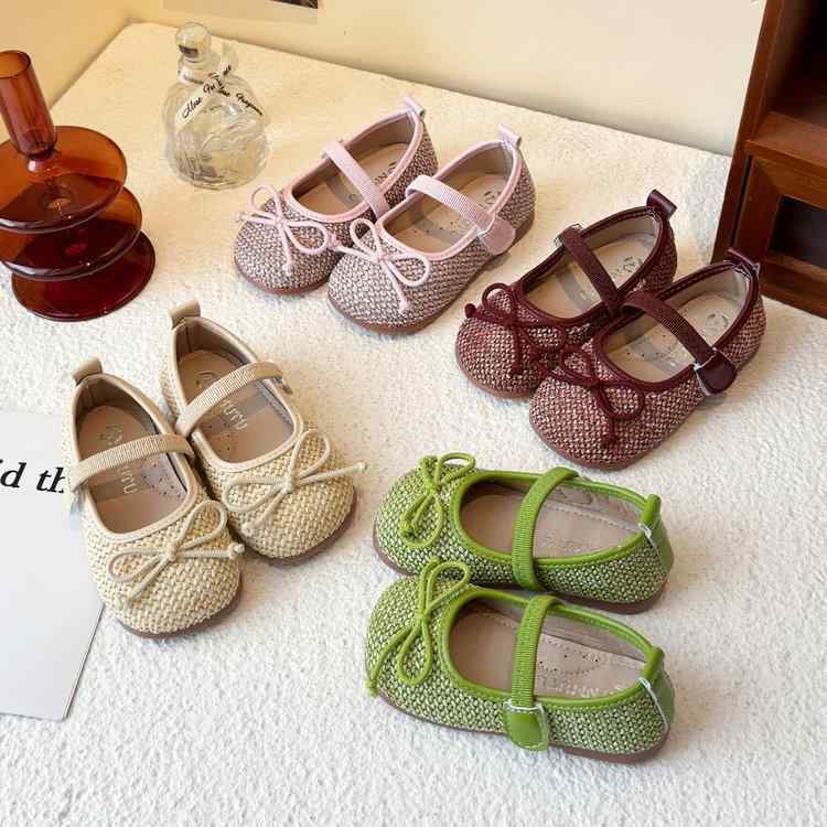 キッズシューズ 女の子 プリンセス靴 かわいい フォーマル バレエパンプス ソフトソール 合皮 発表会 ..