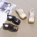 キッズシューズ 女の子 男の子 カジュアル ブリティッシュ 革靴 レザーシューズ レースアップ 紐靴 スクエアトゥ 角ばったつま先 ソフトソール 軟らかい底 滑り止め 耐摩耗性 春秋