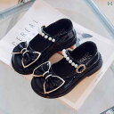 子供靴 女の子 ジュニア ブラック 合成皮革 プリンセスシューズ フォーマル 発表会 結婚式 入学式 卒業式 卒園式 柔らかソール マジックテープ フラット パ...