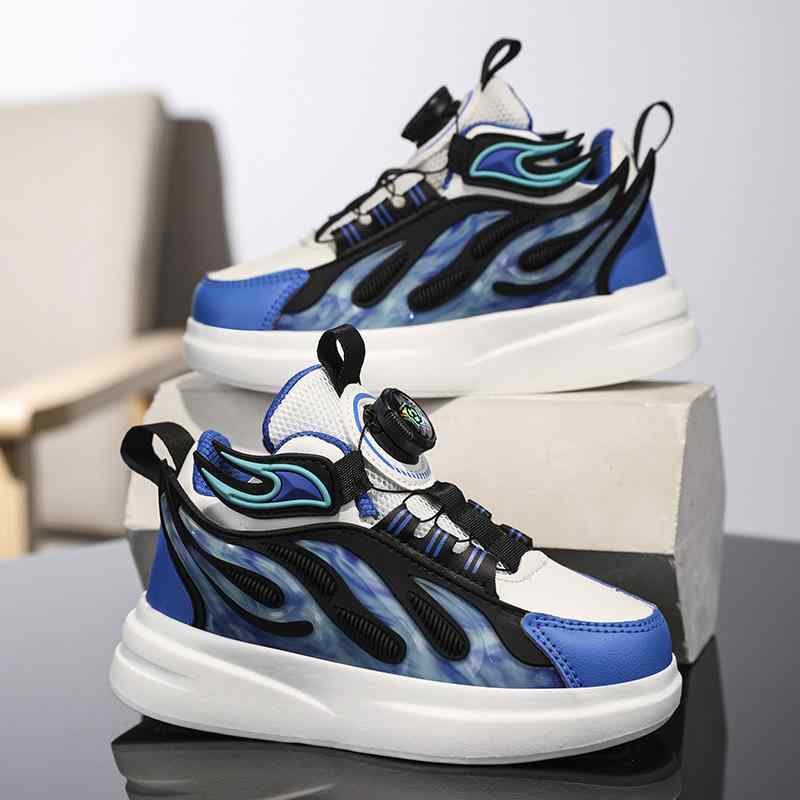 靴 スニーカー キッズ 子供用 男女兼用 ローラーシューズ 2輪 通気性 防水 軽量 滑り止め 耐摩耗 衝撃..