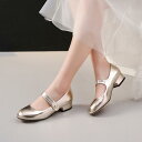 靴 シューズ キッズ 女の子 フォーマル パンプス 春夏 発表会 舞台 イベント 結婚式 入園式 卒園式 七五三 ハイヒール クリスタル ラインストーン プリン...