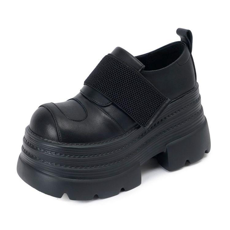 ブーツ レディース 厚底 プラットフォーム ロリータ ゴスロリ パンク ロック ゴシック コスプレ ポインテッドトゥ 合皮 無地 ライブ イベント ストリート 普段使い