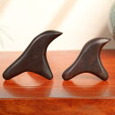 ボディケアツール 紫光檀木 無垢材 かっさプレート くちばし型 三角型 ツボ押しペン 撥筋棒 筋膜リリース 経絡 足裏 フット リフレッシュ