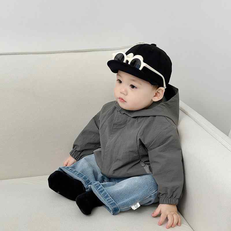 ジャケット キッズ 男の子 女の子 ベビー 幼児 1歳 2歳 3歳 フード付き 防風 ウィンドブレーカー マウ..