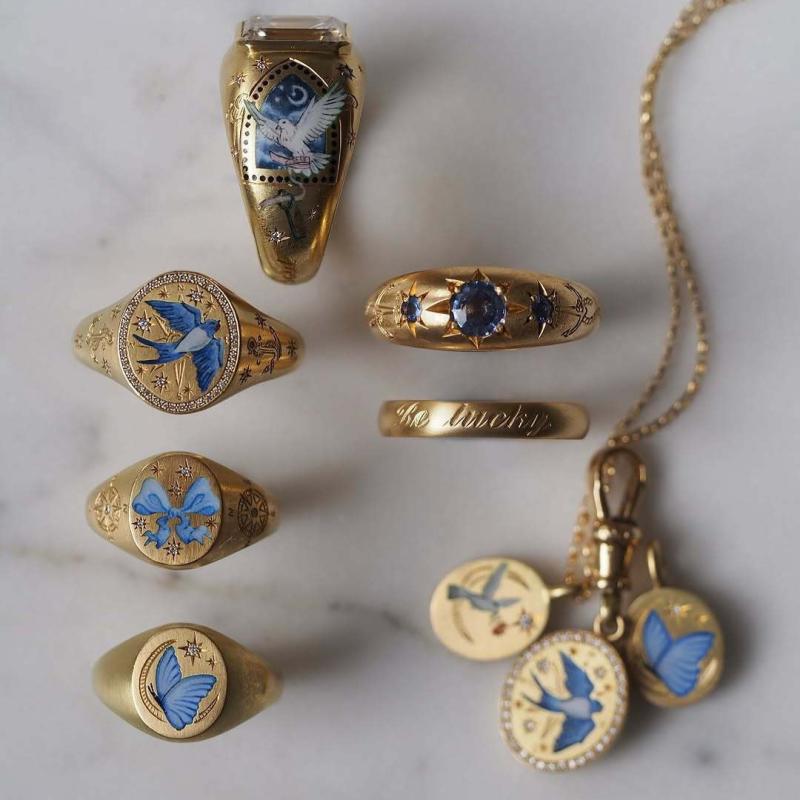 ネックレス レディース 女性用 欧米風 ステンレス ジュエリー カラフル 花 フラワー ハート バレエシュ..