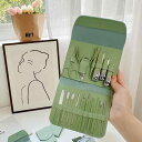 ネイルケア用品 女性用 爪切りセット 家庭用 ポータブル 大人用 甘皮処理 斜め刃 耳かき ステンレス製 携帯用 収納ケース 抹茶グリーン