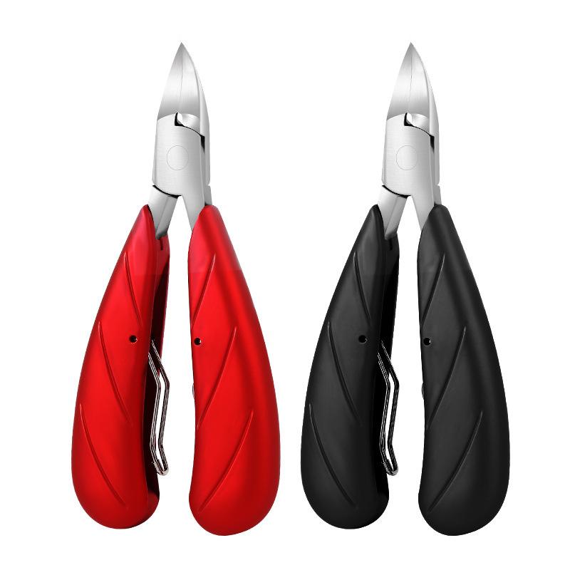 爪切り 巻き爪 陥入爪 肥厚爪 厚い爪 甘皮 キューティクル ささくれ 足指 フットケア ペディキュア ダブルスプリング ステンレス製 高精度 タカのくちばし型...