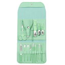 ネイルケアセット 16点セット 爪切り キューティクルニッパー 爪やすり 甘皮プッシャー ステンレス製 高炭素鋼 プロ仕様 多機能 美容 携帯 普段使い 自宅 ...