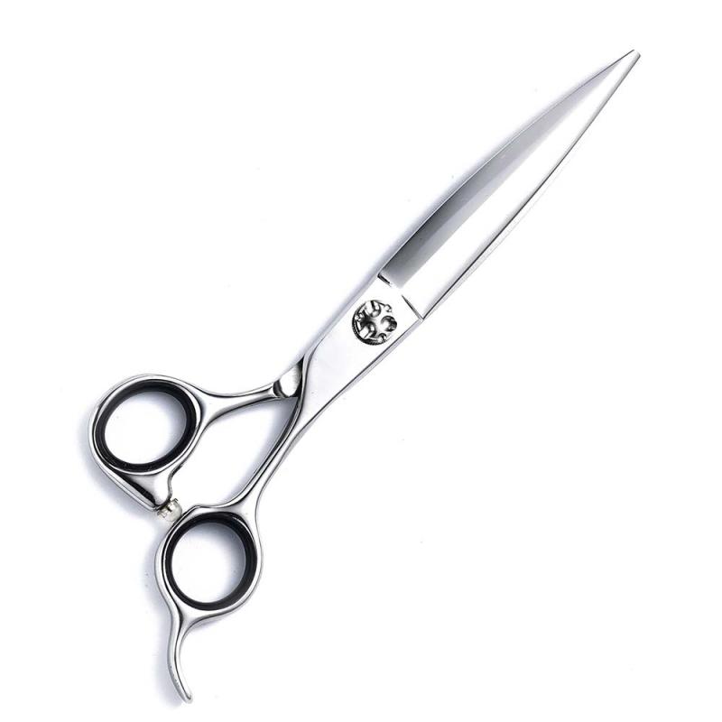 シザー 美容 理容 440C鋼 プロ仕様 多機能 ストレートカット フリーハンド 大型 ロングブレード ハサミ スタイリスト 理容師 業務用 高耐久性 切れ味抜群 高級感