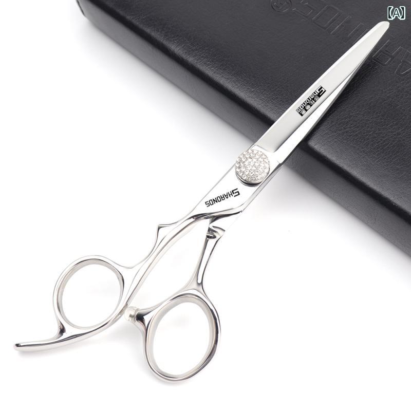 ヘアーカッター 左利き用 左手用 美容師 スタイリスト 理容師 プロ用 散髪 ストレートタイプ セニング ..