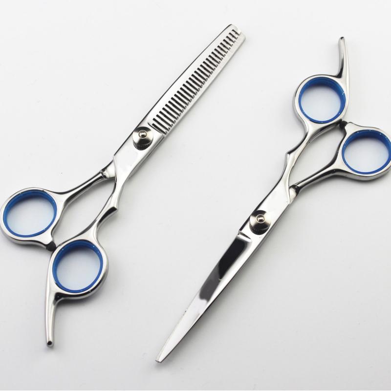 美容ハサミ 理髪ハサミ カットシザー スキバサミ 中級 20cm 散髪用ハサミ 前髪カット 自宅カット セル..