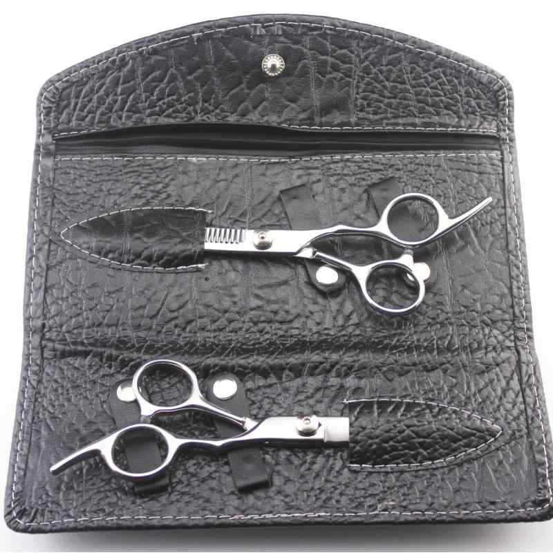 美容ハサミ 20cm 斜め尾 カットバサミ すきバサミ シザーセット ヘアカット セルフカット プロ用 理容師 業務用 散髪