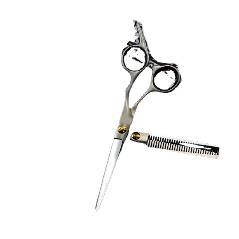 美容シザー ドイツ製 マット プロ仕様 理髪用 ストレートシザー セニングシザー 梳きバサミ 前髪カット 散髪 ヘアカット 家庭用 切れ味抜群 耐久性 高品質 精密