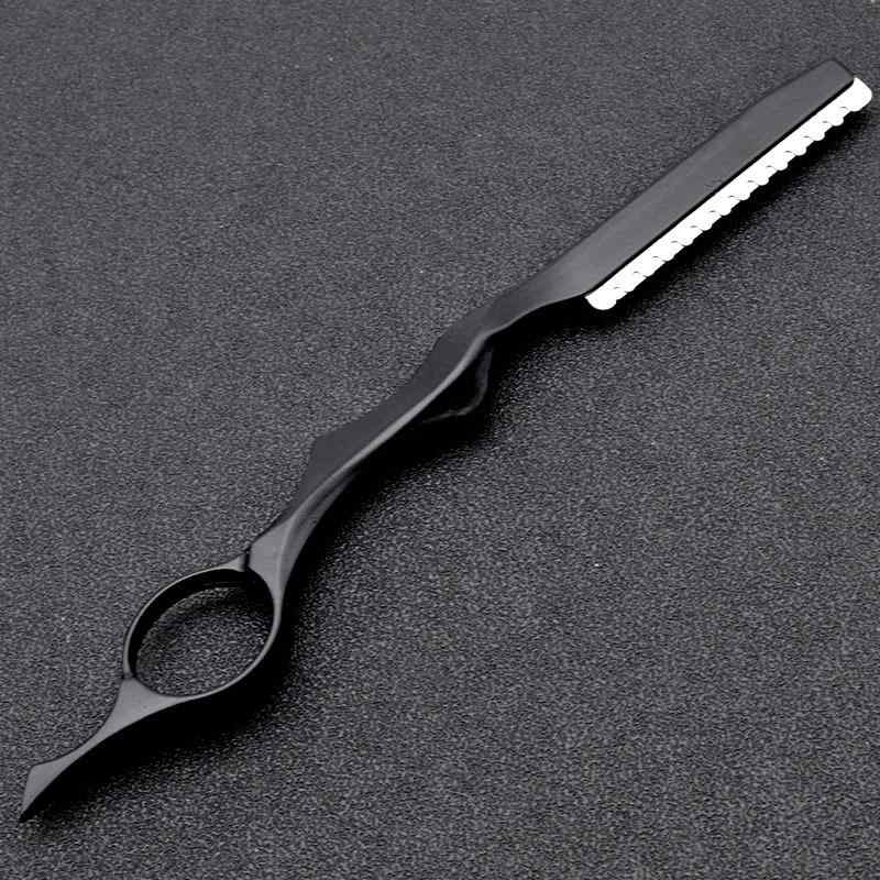 カミソリ 手動式 散髪用 セルフカット ヘアカット 梳き刃 プロ用 業務用 理髪用 眉毛ケア 眉カット レ..