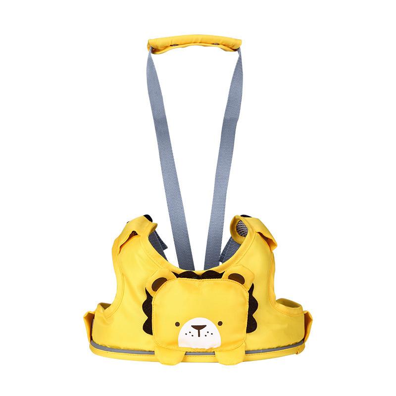 ベビー 歩行補助ハーネス 赤ちゃん用 幼児用 2way 多機能 通気性 綿素材 歩行練習ベルト 歩行学習サポート お散歩 お出かけ 安全設計 転倒防止 ピンク イエロー ブルー系