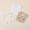 よだれかけ ベビー 新生児 赤ちゃん 乳幼児 春夏 純綿 ガーゼ U型 スタイ 吸水性 コットン プリント 柄 かわいい おしゃれ 男女兼用 出産祝い ギフト ...
