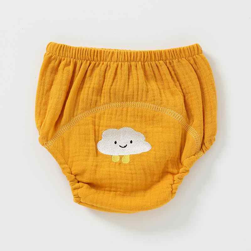 キッズ ベビー 男の子 女の子 兼用 トイレトレーニングパンツ 洗える 防水 吸水性 漏れ防止 綿 コット..