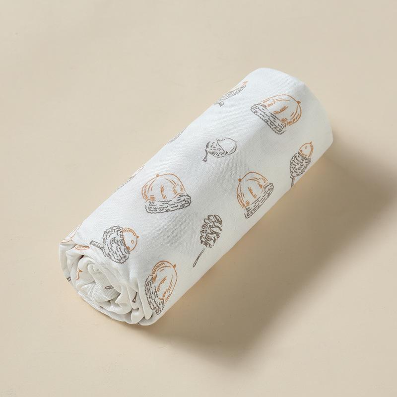 ベビーバスタオル 新生児 赤ちゃん 子供 男の子 女の子 ガーゼ 綿100% ふんわりやわらか 吸水速乾 毛落..