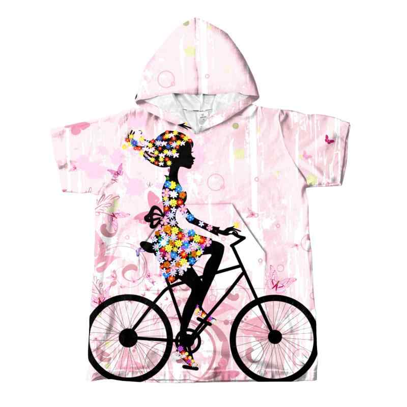 バスタオル 大人 子供用 フード付き 袖付き ポケット付き マイクロファイバー ビーチタオル プールタオル ポンチョ 吸水速乾 軽量 柔らかい 肌触り(x2)