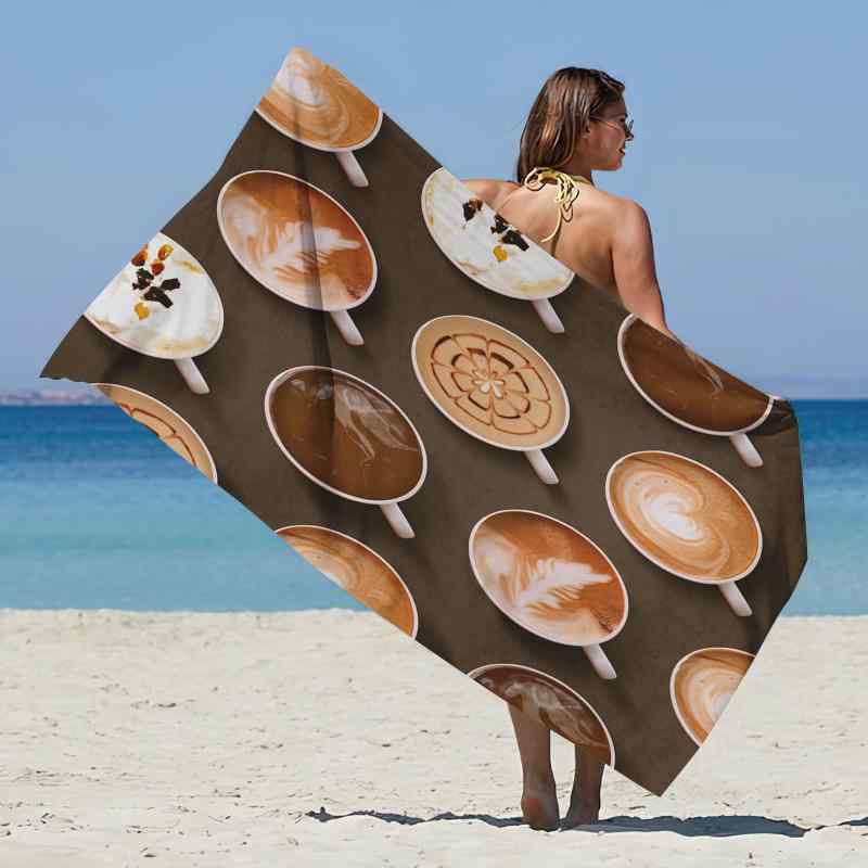 タオル 超極細繊維 マイクロファイバー 男女兼用 お風呂 海水浴 プール レジャー 速乾 吸水 大判 薄手 ..