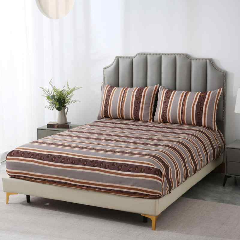 ボックスシーツ ベッドシーツ 部落柄 トライバル柄 ストライプ柄 ボーダー柄 ヒョウ柄 アニマル柄 ポリ..