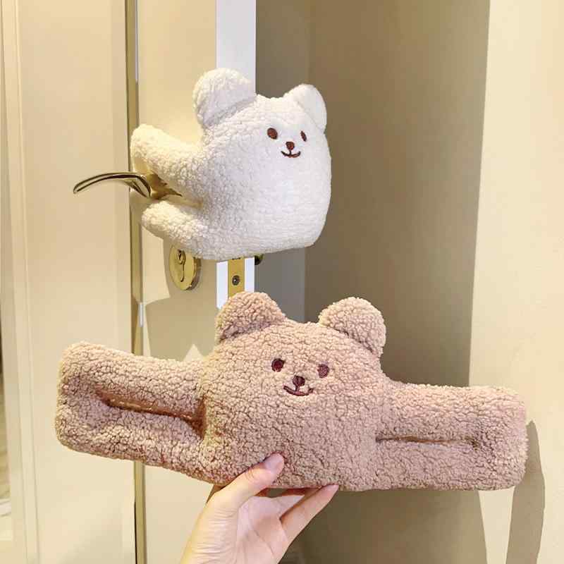 ドアストッパー 子供 ベビー 指はさみ防止 ドアガード クマ 衝撃防止 かわいい ドアクッション 扉 室内..