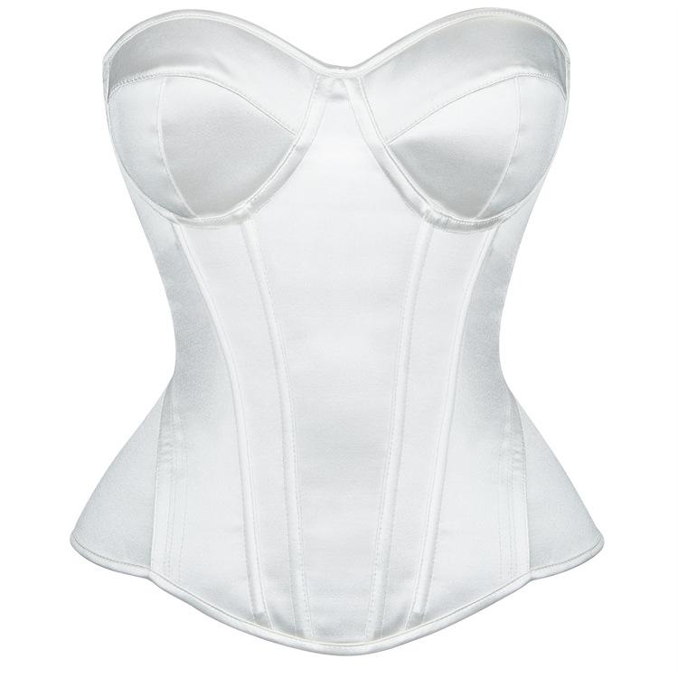 補正下着 レディース 女性用 ワイヤー入り カップ付き バストアップ ボディシェイパー 姿勢サポート コルセット ビスチェ ウエストシェイプ お腹引き締め ポリ...