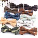 蝶ネクタイ ユニセックス 男女兼用 アシンメトリー ダブルレイヤー スクエア型 ポリエステル ビジネス フォーマル 結婚式 パーティー 披露宴 韓国スタイル おしゃれ ネクタイ 襟飾り