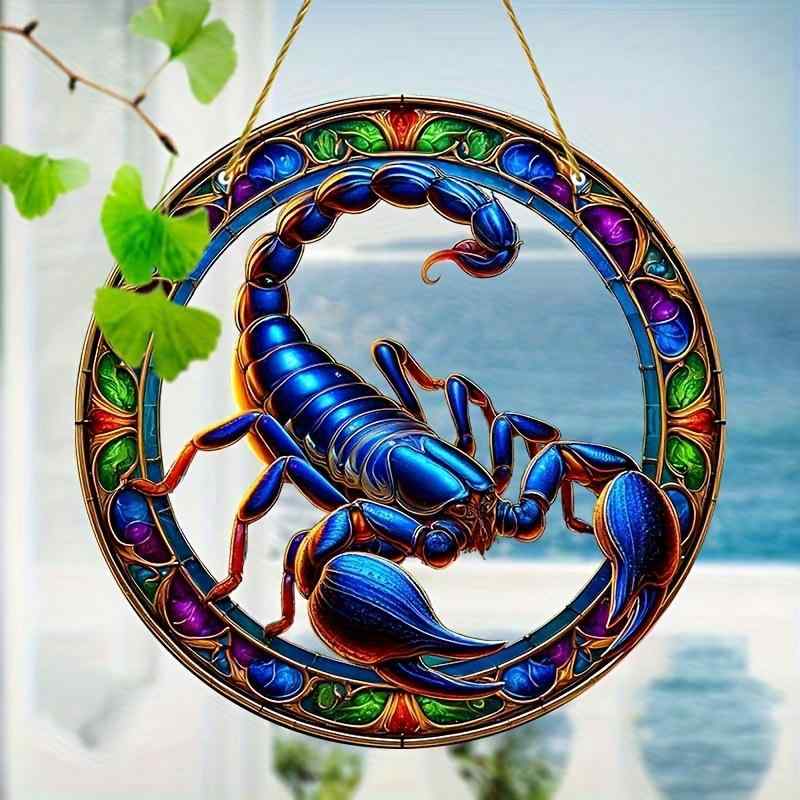 オーナメント アクリル サソリ 吊り下げ 飾り ウォールデコレーション インテリア 雑貨 おしゃれ ユニ..