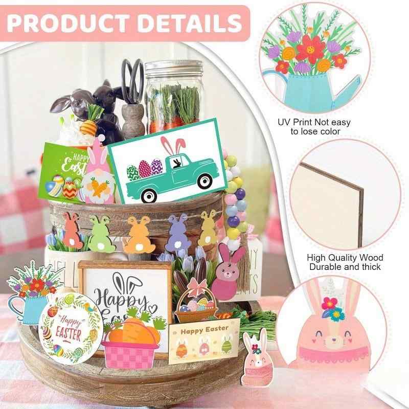 置き物 イースター 復活祭 うさぎ バニー イースターエッグ にんじん キャロット レトロ アンティーク..