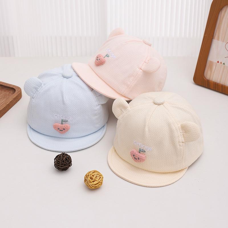 キャップ 野球帽 ベビー 女の子 幼児 赤ちゃん 新生児 春夏秋 薄手 かわいい スイート キャラクター フ..